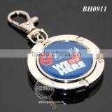 Customized Printing Promotional Zinc Alloy Metal Custom Handbag Holder With Key Holder thumbnail-5