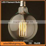 Big Globe G125 Antique Edison Style Led Light Bulb 2W/4W/6W/8W Led Bulb thumbnail-1