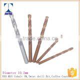 HSS M35 Cobalt Drill, Drill Bit, Dia 10.2mm, Twist Drill Bit thumbnail-1