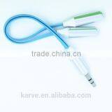 Whloesale Dc3.5 Male to Dc3.5 Female Flat Cable Metal Head