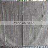 HHandloomed Bohemian Cotton Bedspread, Handmade By Artisans Of India,Decorative Table Cover, Sofa Cover, Room Decor, thumbnail-3