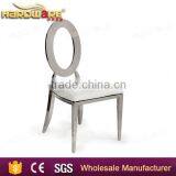 Metal Frame Circle Back Banquet Chairs for Hotel Dining Room thumbnail-6