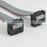 2.54 mm Dual Row 2X8 16-Pin Flat Ribbon Cable F-F Gray