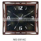 Home Individual Wall Clock, Large Analog Square Wall Clock thumbnail-1