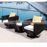 Aluminum Frame Outdoor Rattan Balcony Chair