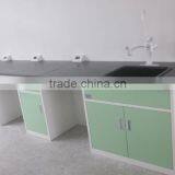 Steel Laboratory Furniture Lab Work Bench Epoxy Resin Lab Bench Top thumbnail-6