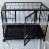 Heavy Duty Wire Pet Cage With Wheels thumbnail-2