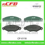 Top quality Brake Pad 4251.66 for Peugeot 206,306