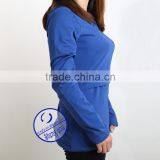 OEM Long Sleeve Maternity Pregnant Breastfeeding Hoodie thumbnail-2