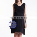 Maternity Casual Pregnant Jersey Dress Clothes thumbnail-2