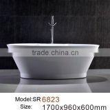 Soaking indoor portable hot acrylic bathtub (WMD-SR6823)
