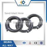 Solid rubber sandblasting hose fitting