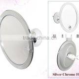 Swivel Round Fog Free Bathroom Shower Mirror Chromed thumbnail-1