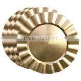 Gold Wedding Charger Plate for Bulk thumbnail-1