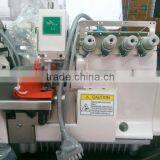 Direct Drive Overlock Sewing Machine with Energy Saving Servo Motor with Needle Positioning