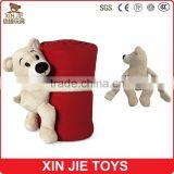 Customize Plush Blanket Cute Animal Soft Baby Blanket
