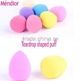 Mendior waterborne polyurethane Teardrop Sponge Flawless Smooth Beauty Makeup Powder Puff big size 4.0 X 5.5 CM