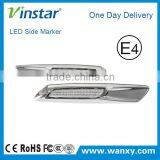 Ice Blue Driving Light Optional F10 Style Amber Indicator Light Led Side Marker for Toyota Crown 2003-2009 thumbnail-1