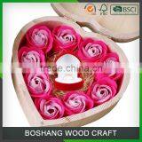 BoShang Custom Valentine Day Wood Storage Gift Box thumbnail-2