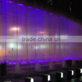 manufacturer safety decoration fiber optic waterfall light curtain