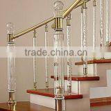 Clear Bubble Crystal Stair Railing Home Indoor Decoration Stair Railing thumbnail-1