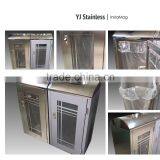 High Quality Stainless Square Dustbin Design Public Dustbin thumbnail-6