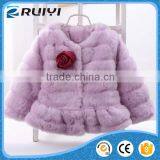 girls european children purple fur clothing