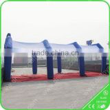 Rose Red and White Advertising Inflatable Tent, Inflatable Lawn Tent