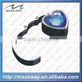 Fashion Customized Folding Metal Leather Purse Bag Hanger Hook Holder thumbnail-5