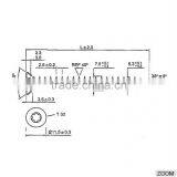 Zinc White Zinc Yellow Small Head Torx Recess Concrete Screw thumbnail-5
