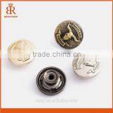 Fashion Garment Metal Button Womens Clothing Sewing Buttons Shank Buttons