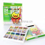 Various colors non toxic promotional crayon set for kids