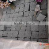G654 Paving Stone, Dark Grey Granite Paving, G654 Cobble thumbnail-2