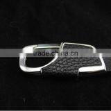 Man's New Design Leather Keychain/fashion Leather Metal Keychain thumbnail-3