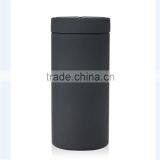 13 oz Black Matt Plastic Food Bottle Packaging thumbnail-1