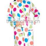 Wholesale Adult Onesie Cheap Soft Coral Fleece Bathrobe Made in China thumbnail-3