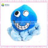 Blue Big Mouth Plush Pet Toy for Dog thumbnail-1