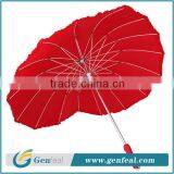 23 inch heart shape straight wedding umbrella souvenir for lover favors