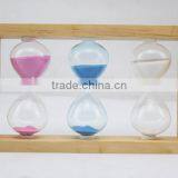 Fashion Decoration Wooden Sand Timer Hourglass Hour Glass thumbnail-2