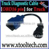 Truck 16 Pin Obd Cable, Truck 16 Pin Obd Connector