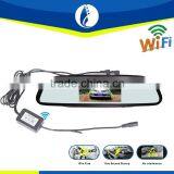 1080P Car DVR Wireless Camera Bluetooth Handsfree Rearview Mirror Car Dvr , Welcome Inquiry ~