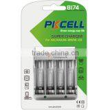 Hot Sale AA/AAA Ni-Mh/Ni-Cd Battery Charger 8174 4 Slot thumbnail-2