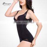 S-SHAPER Full Body Briefer Open Bust Lingerie Bodysuits Seamless Shapewear thumbnail-4