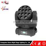Pretty Mini 12PCS LED Light Beam Moving Head Light Pulse Effect Random Strobe Stage Light thumbnail-1