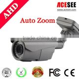 Home Security Auto Zoom Color Camera CCD CCTV metal bullet ir Camera OEM
