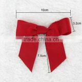 Wholesale Solid Color Satin Ribbon Bow With Adhesive Tape thumbnail-1