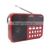 Digital Led Display USB TF BT Player, Cafini Digital Portable FMradio thumbnail-2