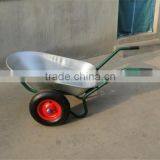 Two Solid Tire Wheelbarrow/stainless Steel Wheelbarrow thumbnail-1
