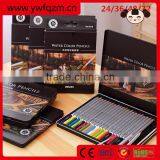 Promotional 24 36 48 72 Color Wooden Watercolor Pencil Set thumbnail-1