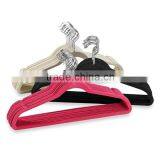 Non-Slip Velvet Clothes Hangers With Notched Frames, Suit Hanger, Flocked Hanger thumbnail-5